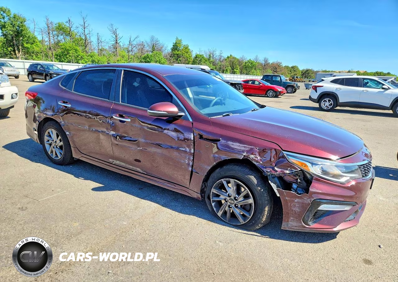 2019 Kia Optima Lx VIN:5XXGT4L30KG365041 - 4