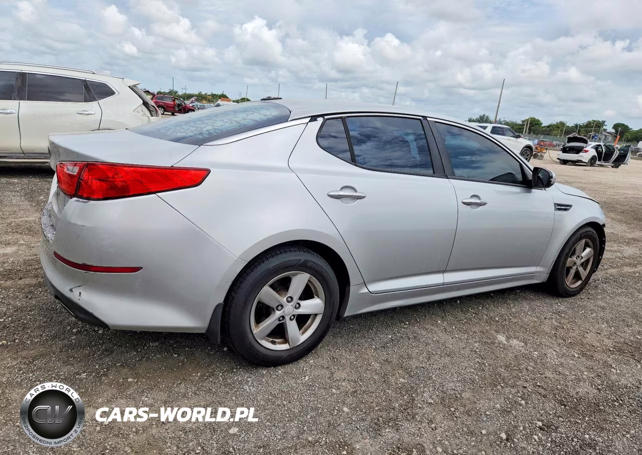 2014 Kia Optima Lx VIN:5XXGM4A7XEG275953 - 3