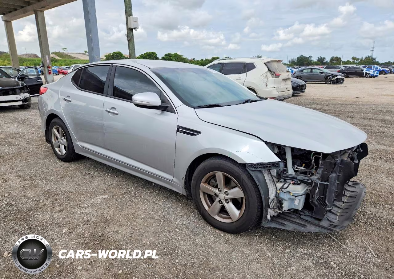2014 Kia Optima Lx VIN:5XXGM4A7XEG275953 - 4