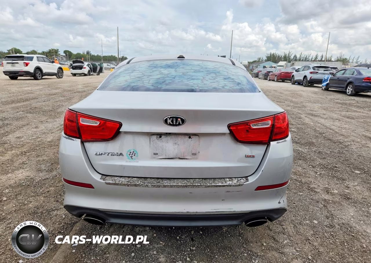 2014 Kia Optima Lx VIN:5XXGM4A7XEG275953 - 6