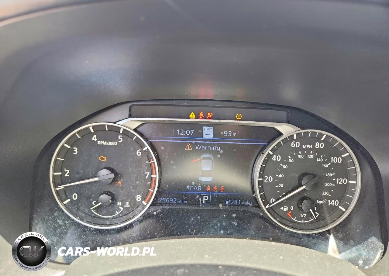 2023 Nissan Altima Sl VIN:1N4BL4EW9PN345471 - 9