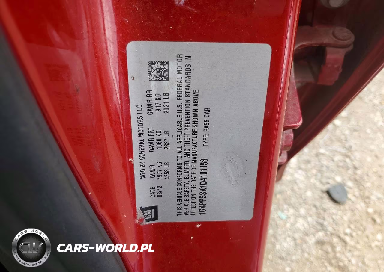 2013 Buick Verano VIN:1G4PP5SK1D4101158 - 12