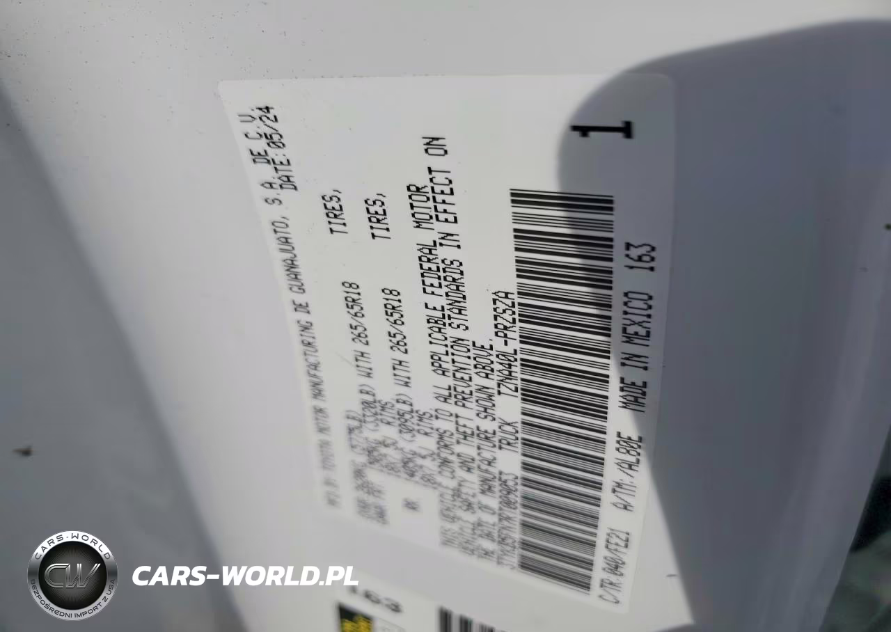 2024 Toyota Tacoma Trd Sport VIN:3TYKB5FN7RT009053 - 12