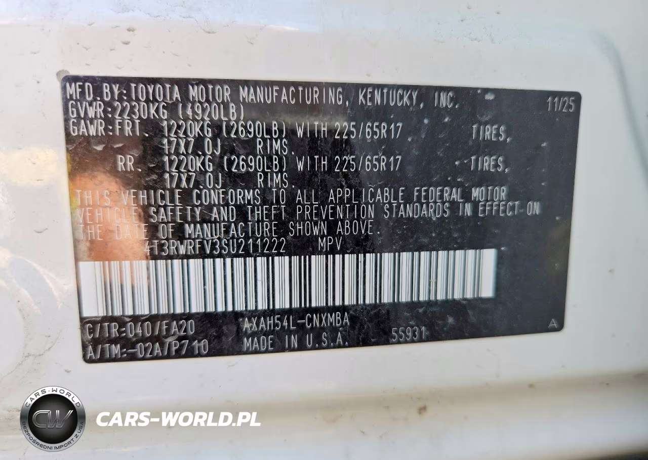 2025 Toyota Rav4 Hybrid Xle VIN:4T3RWRFV3SU211222 - 13
