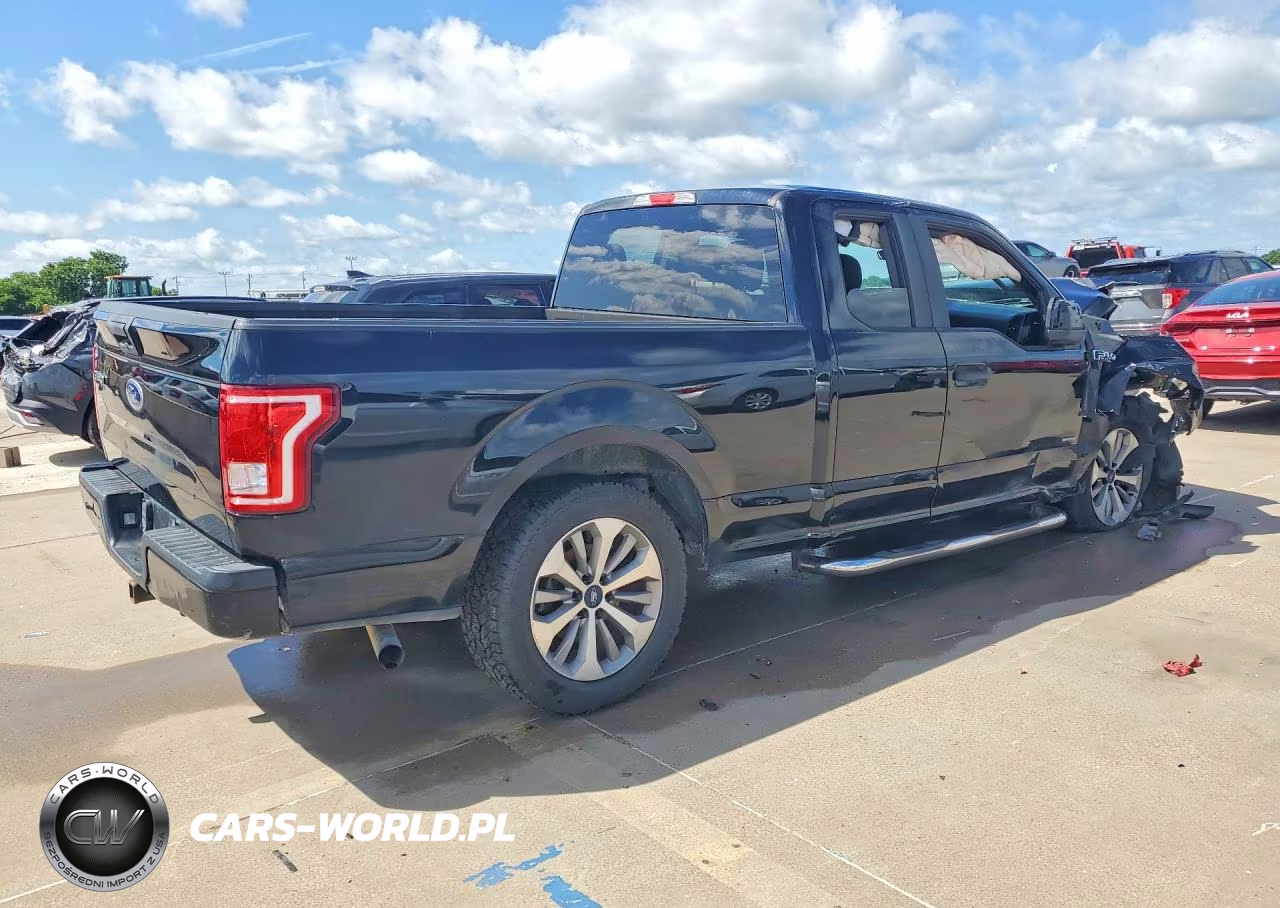2017 Ford F150 Super Cab VIN:1FTEX1CP2HKC71707 - 3