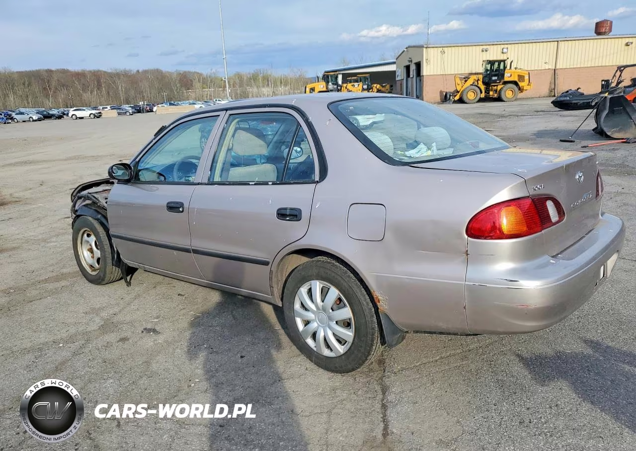 2000 Toyota Corolla Ve VIN:2T1BR12E3YC322744 - 2