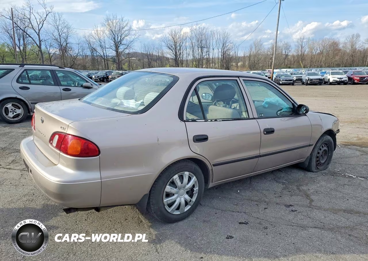 2000 Toyota Corolla Ve VIN:2T1BR12E3YC322744 - 3