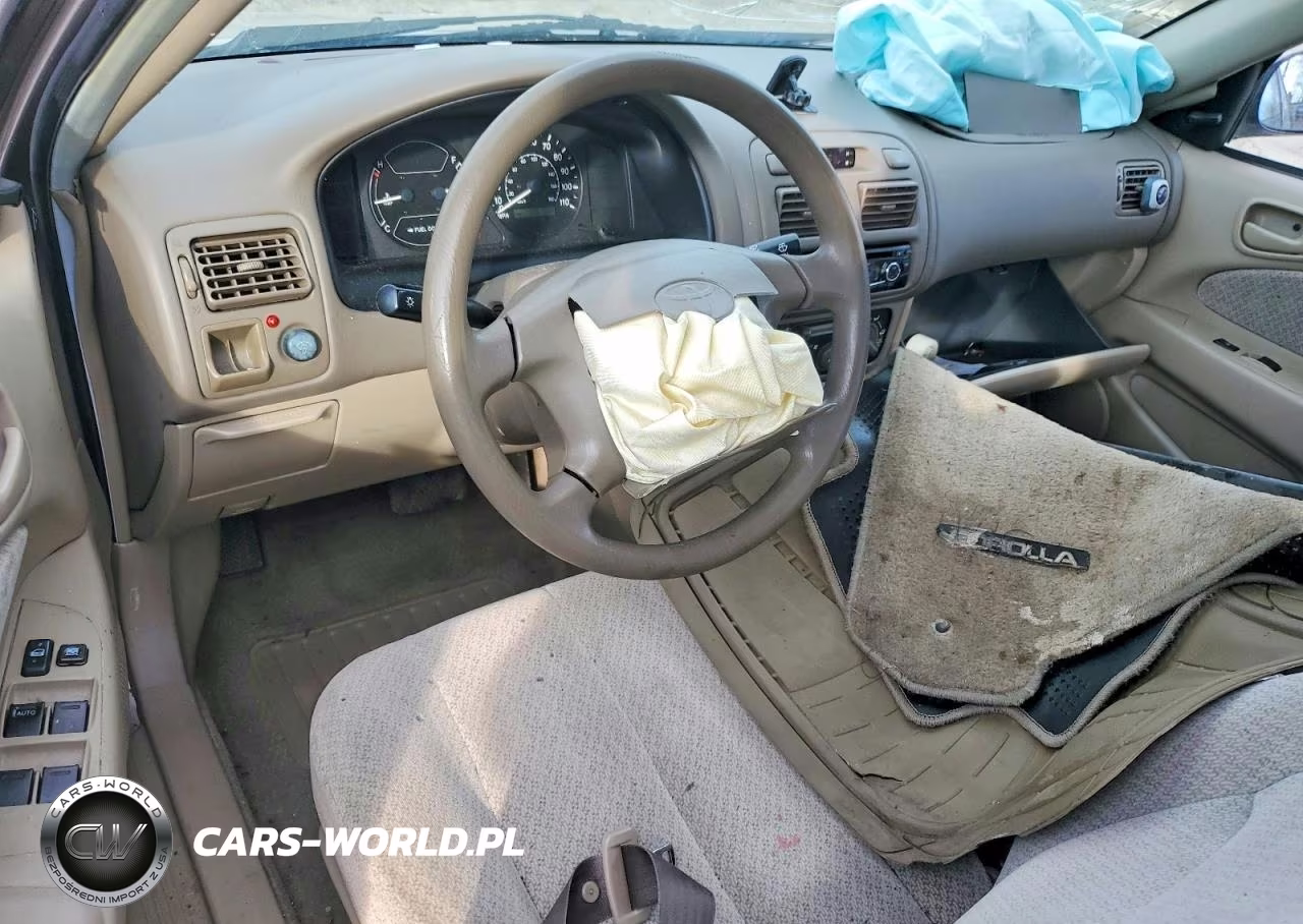 2000 Toyota Corolla Ve VIN:2T1BR12E3YC322744 - 8
