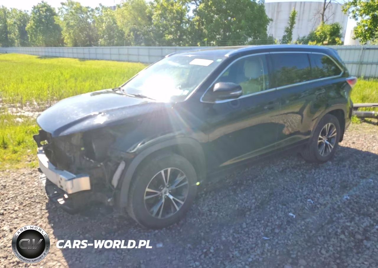 2016 Toyota Highlander Xle – zdjęcie 1 z 13
