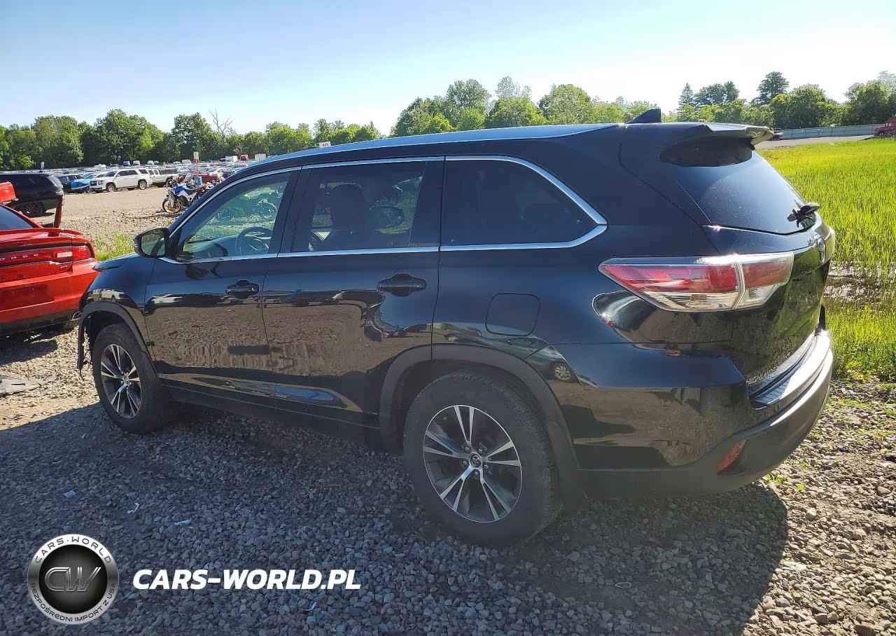 2016 Toyota Highlander Xle VIN:5TDJKRFH1GS269499 - 2