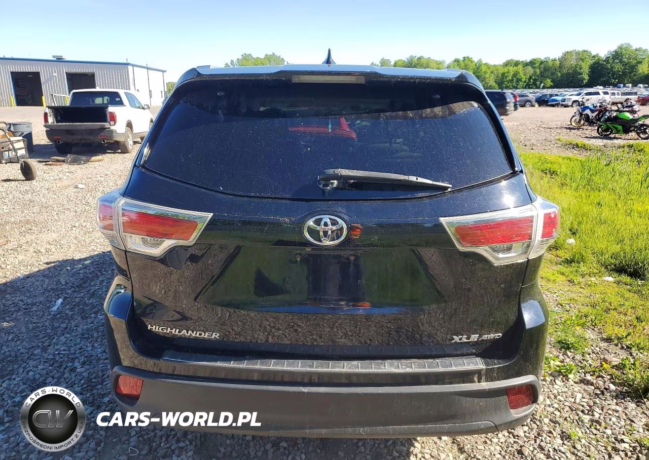 2016 Toyota Highlander Xle VIN:5TDJKRFH1GS269499 - 6