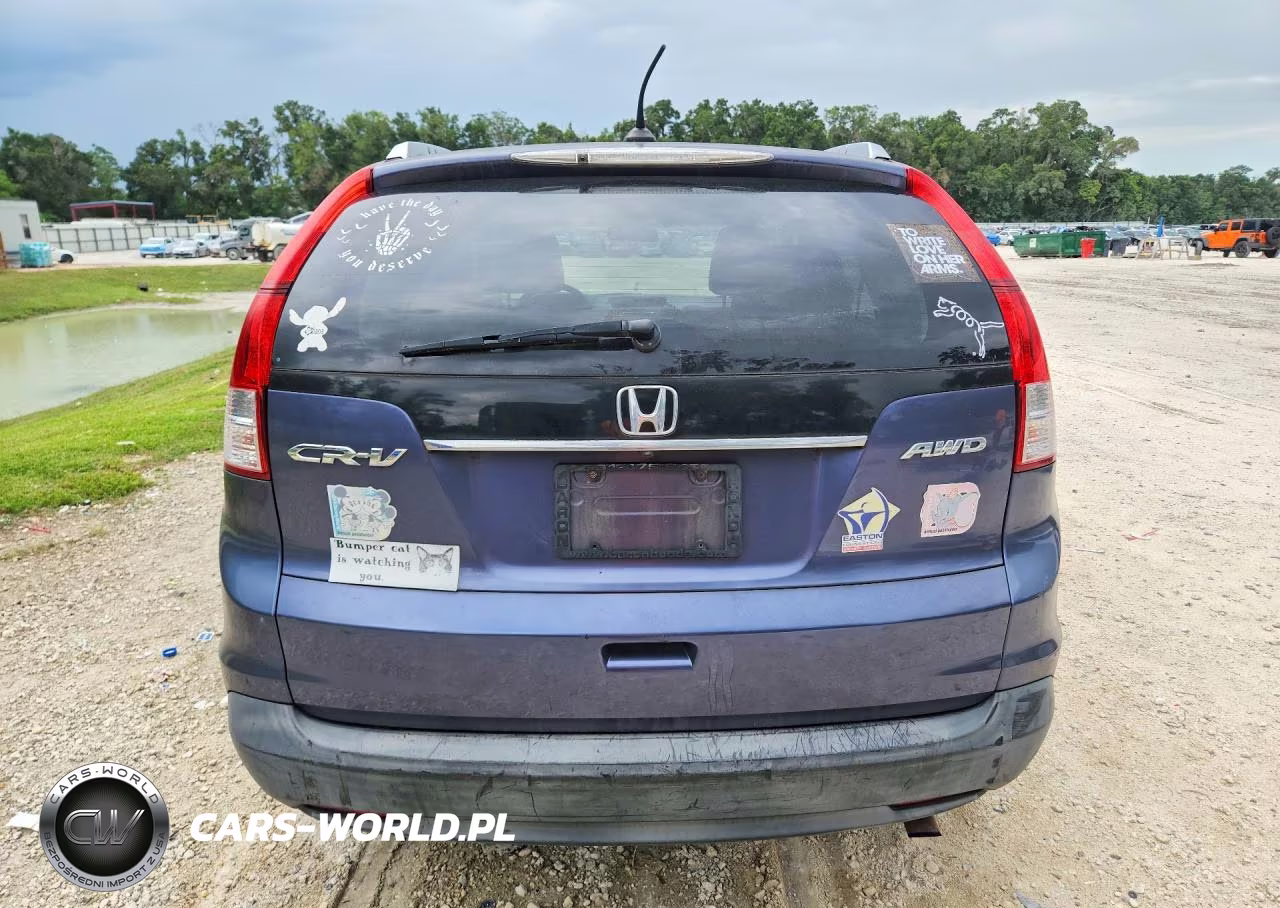 2012 Honda Cr-V Exl VIN:JHLRM4H77CC007005 - 6