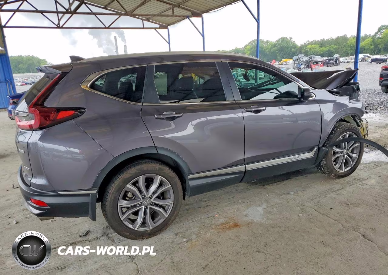 2020 Honda Cr-V Touring VIN:5J6RW2H97LL004340 - 3