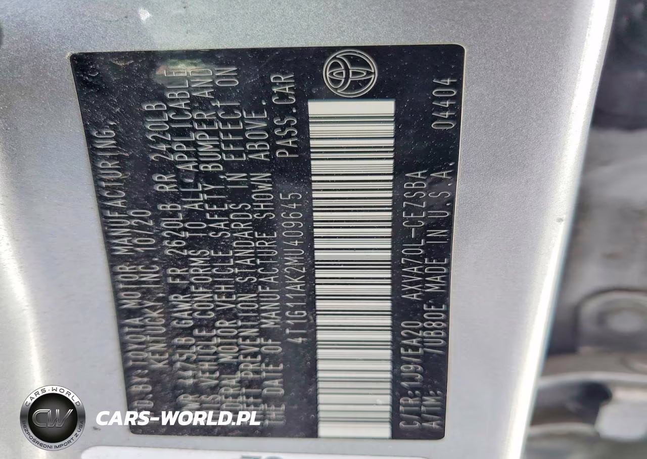 2021 Toyota Camry Se VIN:4T1G11AK2MU409645 - 12