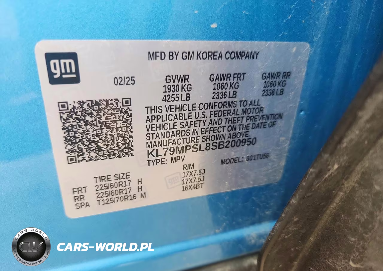2025 Chevrolet Trailblazer Lt VIN:KL79MPSL8SB200950 - 12