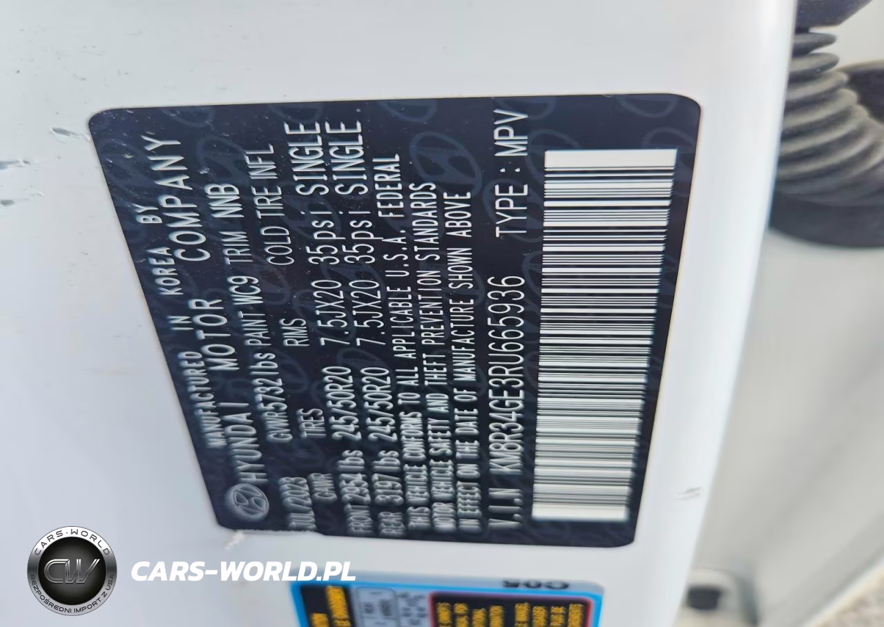 2024 Hyundai Palisade Xrt VIN:KM8R34GE3RU665936 - 12