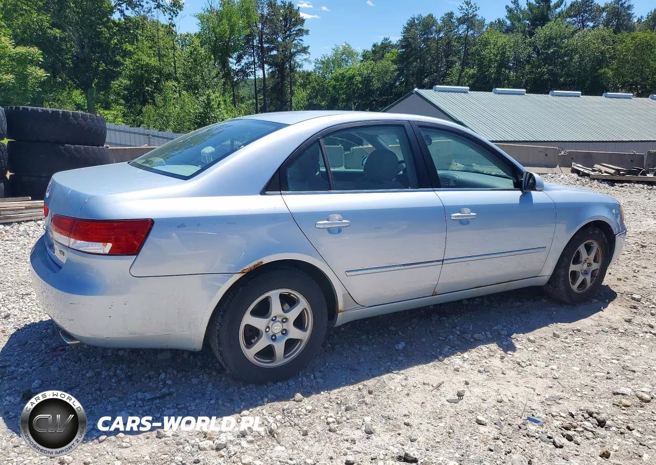 2006 Hyundai Sonata Gls V6 VIN:5NPEU46F36H116897 - 3