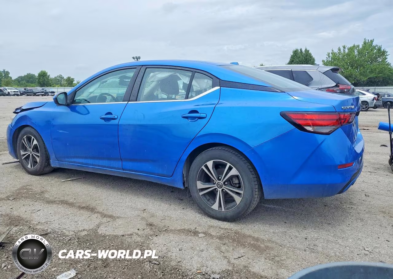 2021 Nissan Sentra Sv VIN:3N1AB8CV0MY215655 - 2