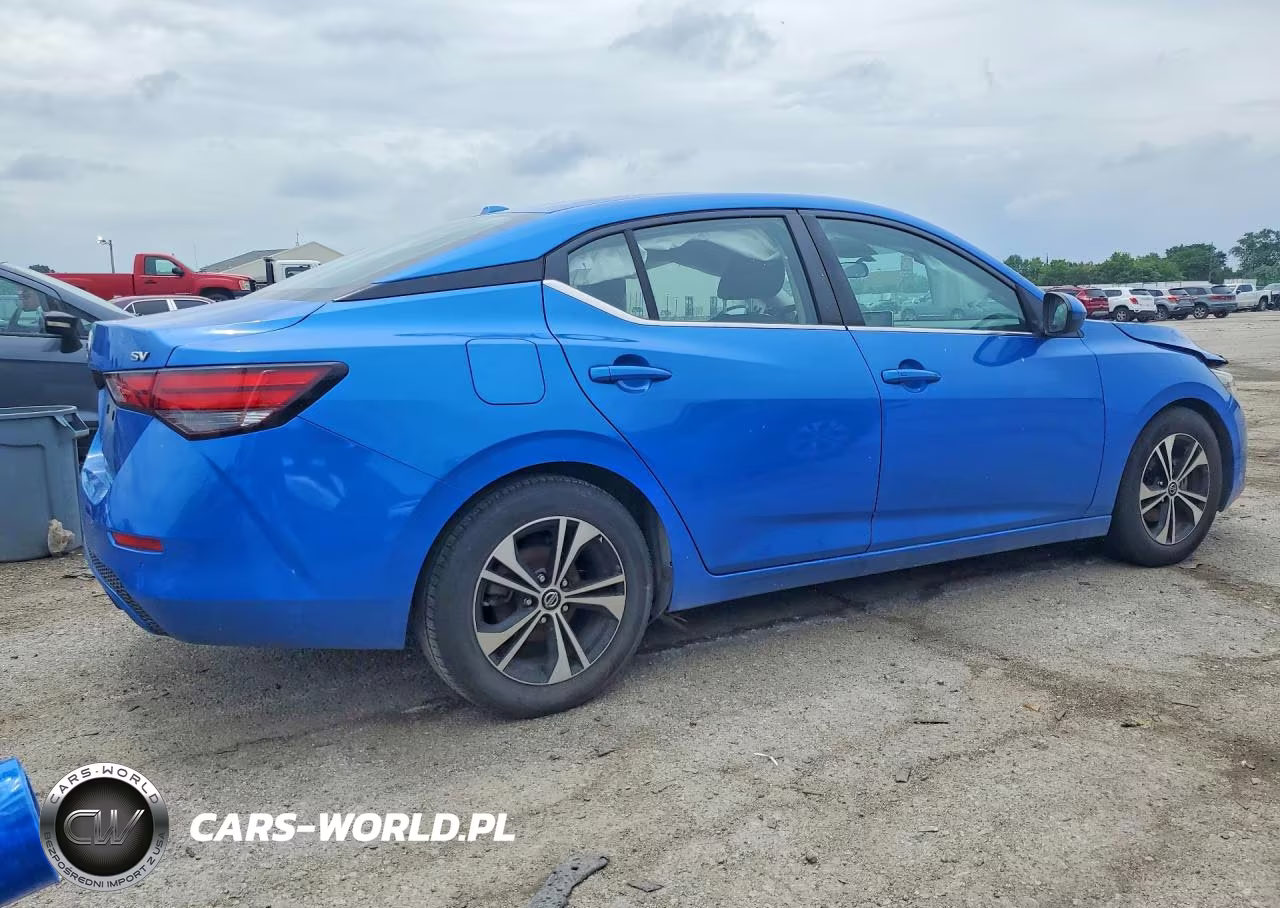 2021 Nissan Sentra Sv VIN:3N1AB8CV0MY215655 - 3