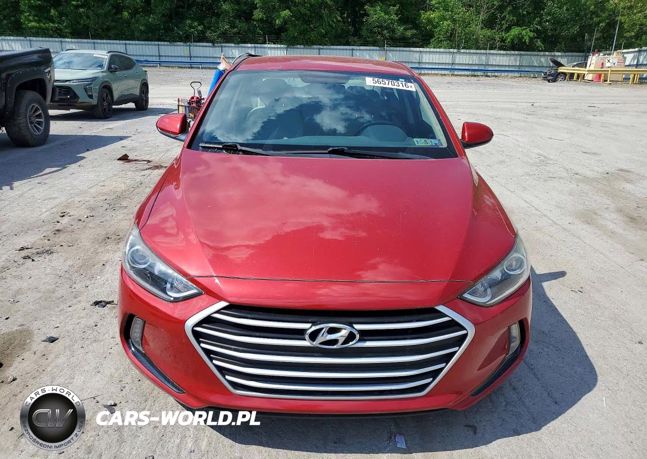 2017 Hyundai Elantra Se VIN:5NPD84LF8HH018889 - 5