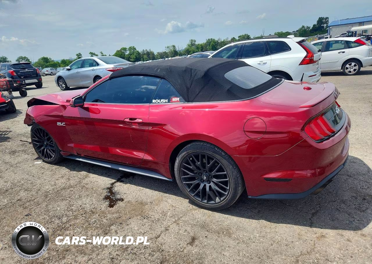 2018 Ford Mustang Gt VIN:1FATP8FF2J5121710 - 2