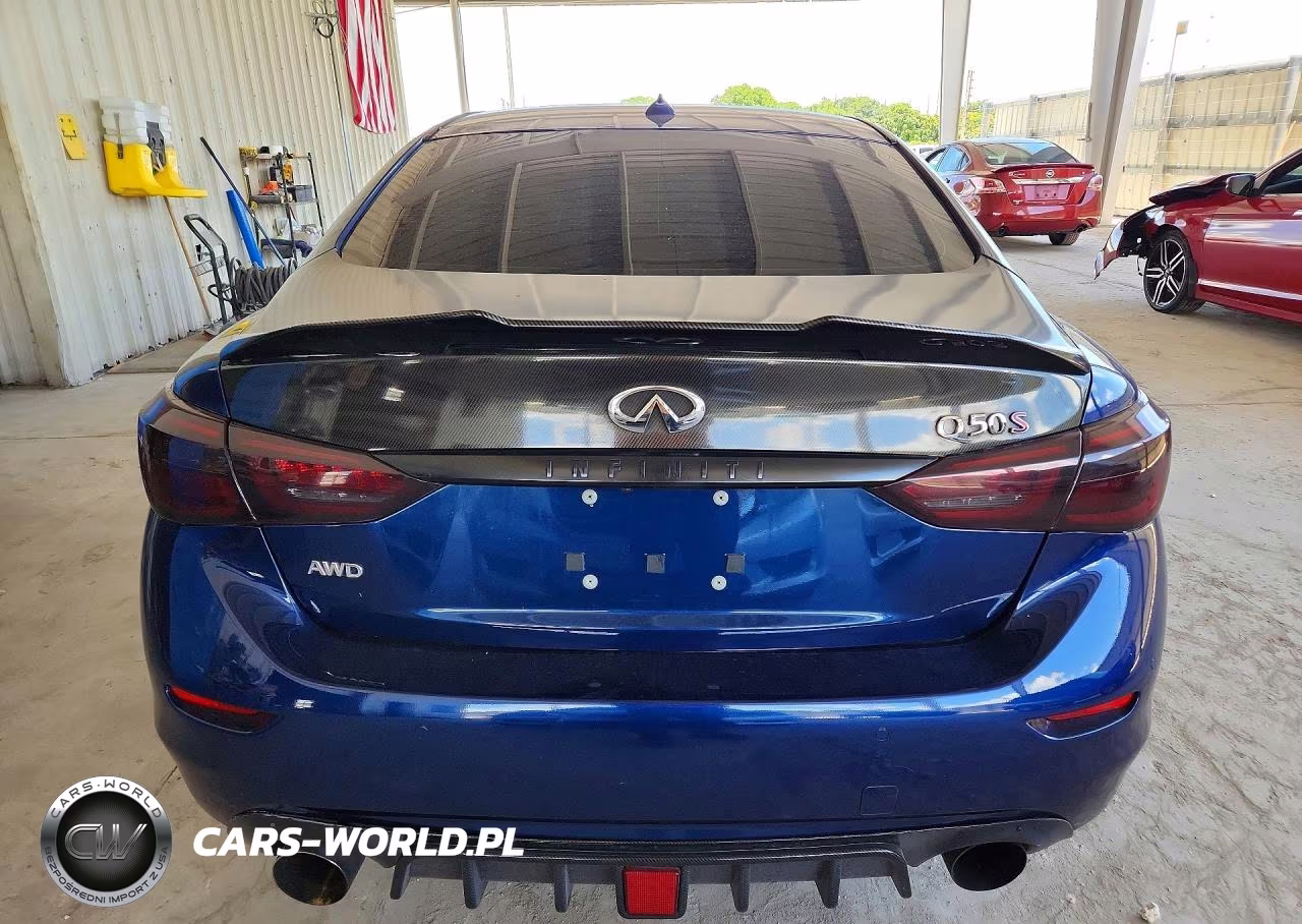 2018 Infiniti Q50 Red Sport 400 VIN:JN1FV7AR1JM700205 - 6