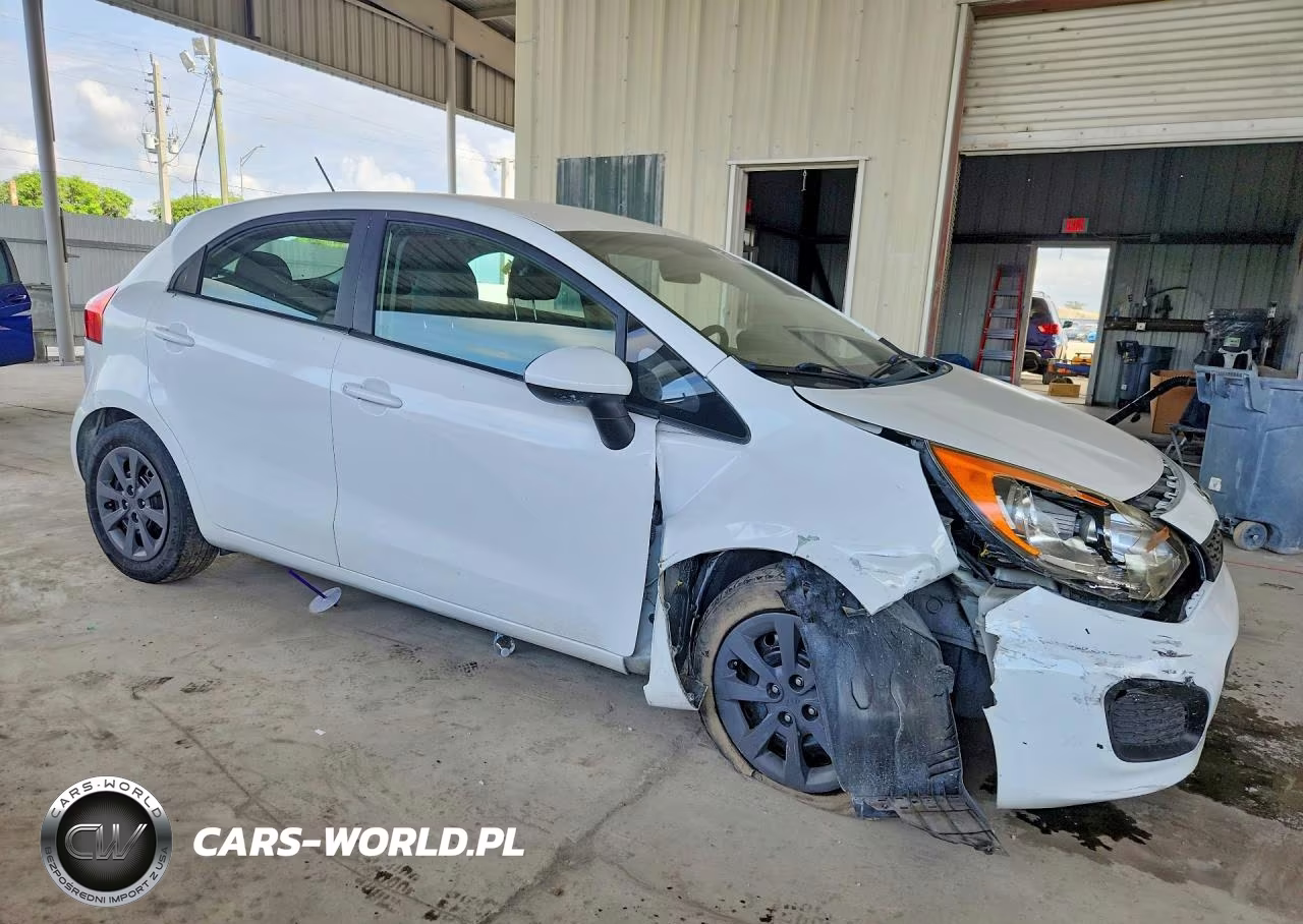 2013 Kia Rio Lx VIN:KNADM5A36D6236020 - 4
