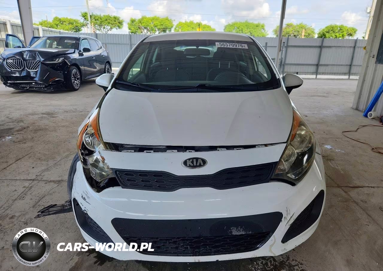 2013 Kia Rio Lx VIN:KNADM5A36D6236020 - 5