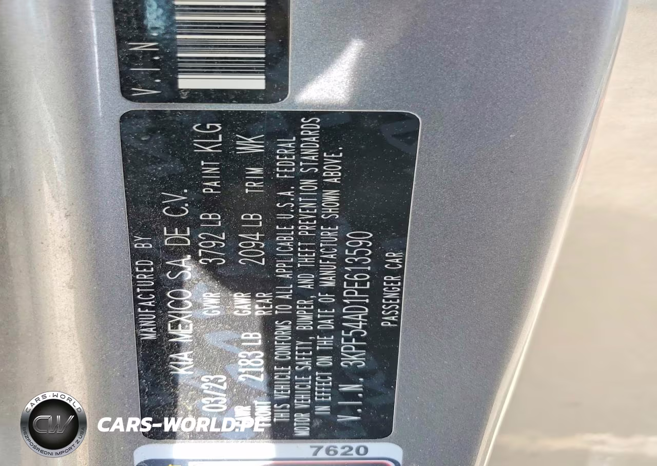 2023 Kia Forte Gt Line VIN:3KPF54AD1PE613590 - 12