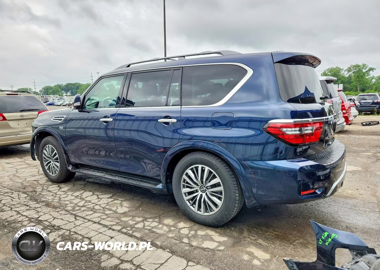2021 Nissan Armada Sl VIN:JN8AY2BD6M9661000 - 2