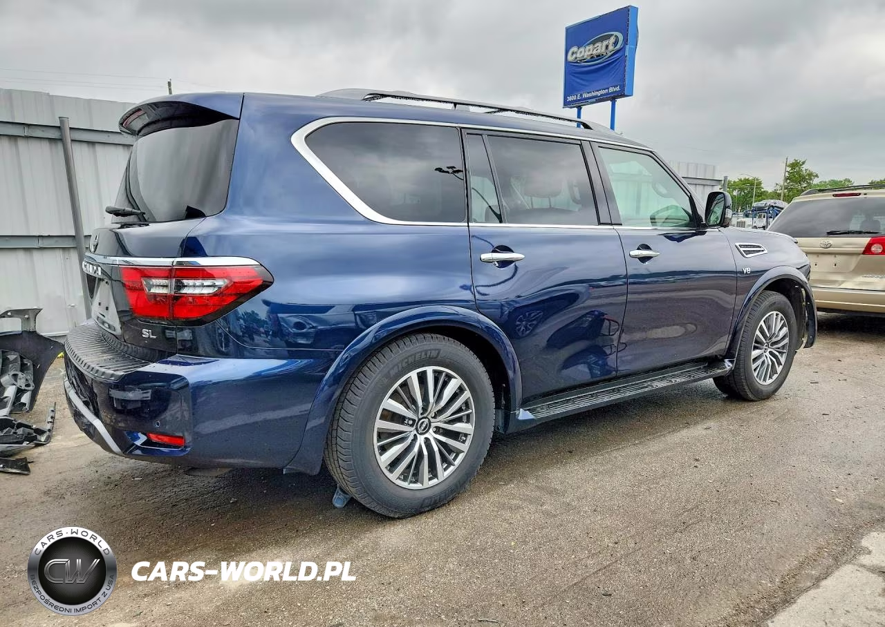 2021 Nissan Armada Sl VIN:JN8AY2BD6M9661000 - 3