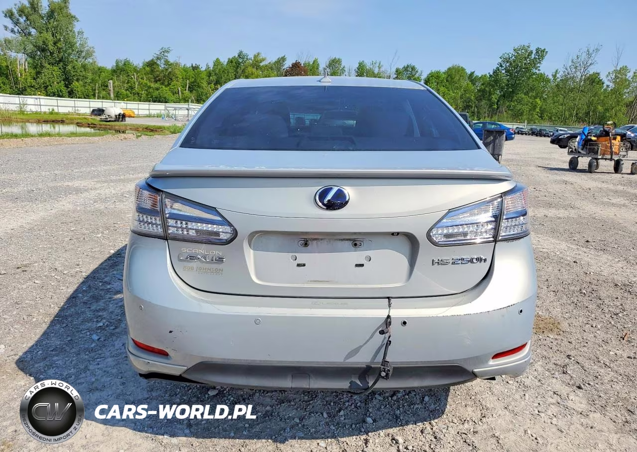 2010 Lexus Hs 250H VIN:JTHBB1BA6A2027366 - 6