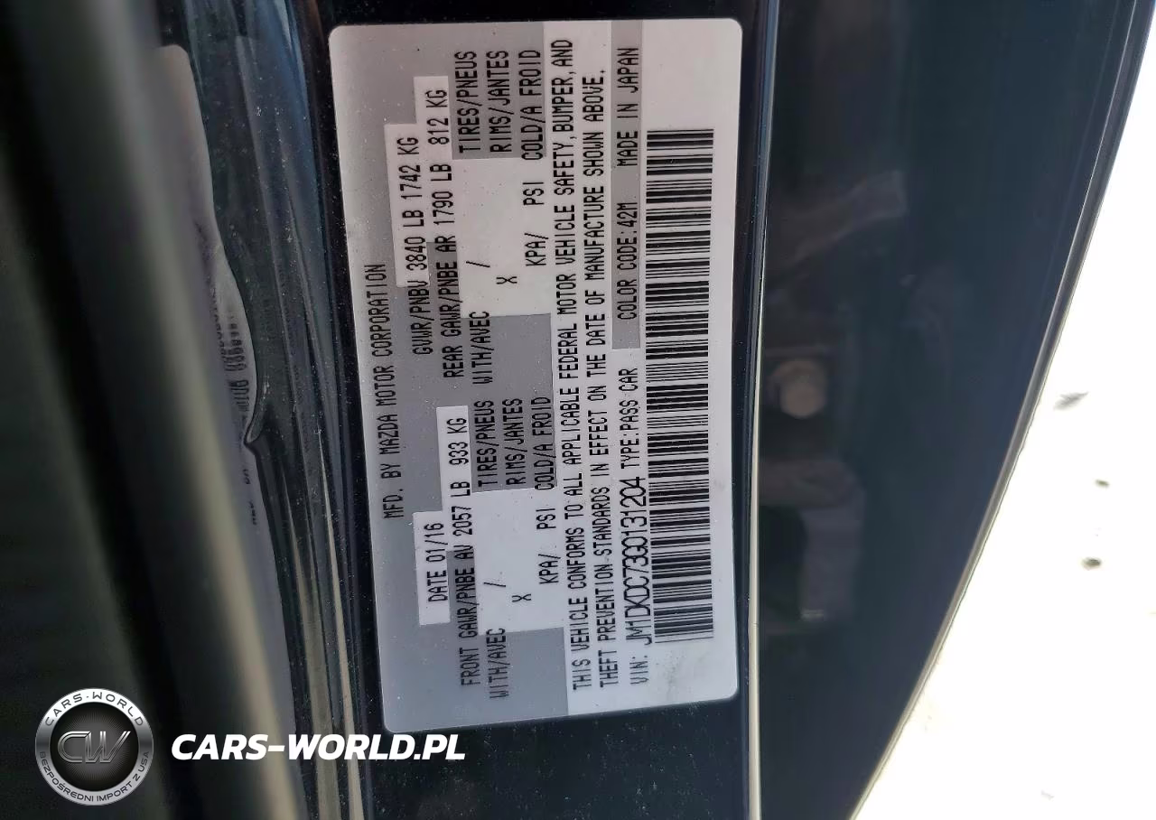 2016 Mazda Cx-3 Touring VIN:JM1DKDC73G0131204 - 13