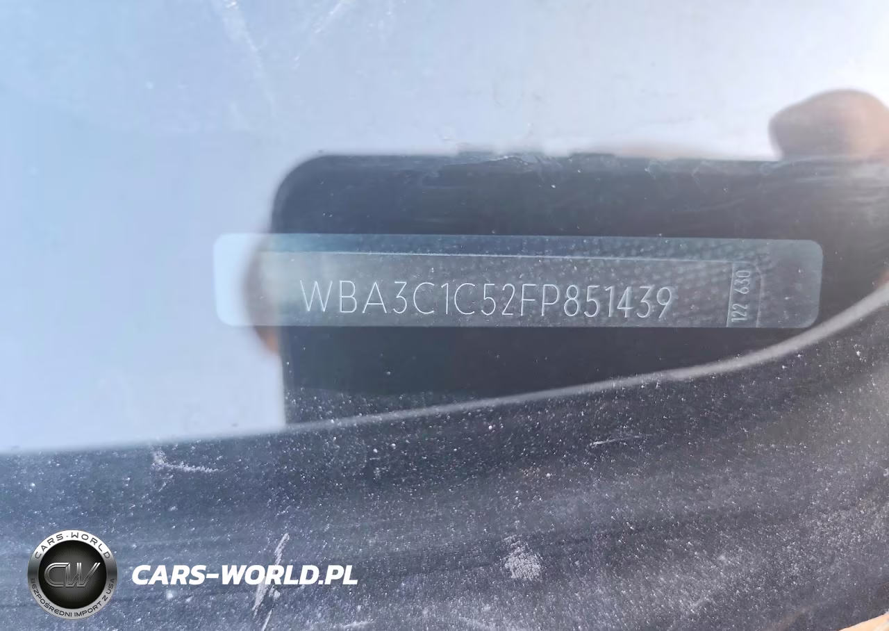 2015 BMW 328 I Sulev VIN:WBA3C1C52FP851439 - 12