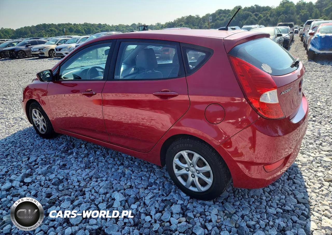 2014 Hyundai Accent Gs VIN:KMHCT5AE5EU183824 - 2