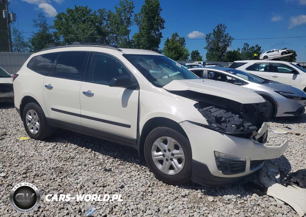 2013 Chevrolet Traverse Ls VIN:1GNKRFKDXDJ250516 - 4