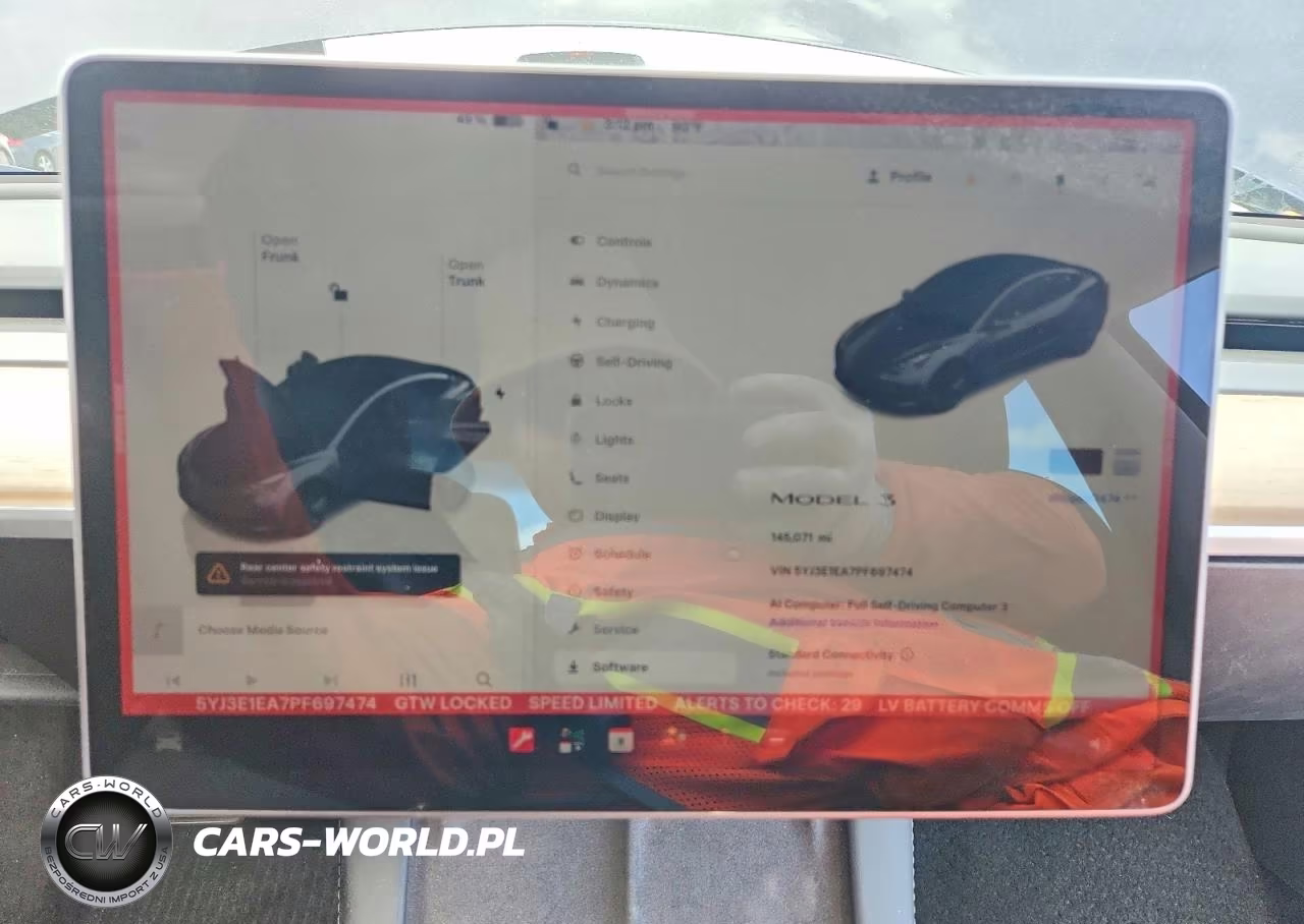 2023 Tesla Model 3 VIN:5YJ3E1EA7PF697474 - 9