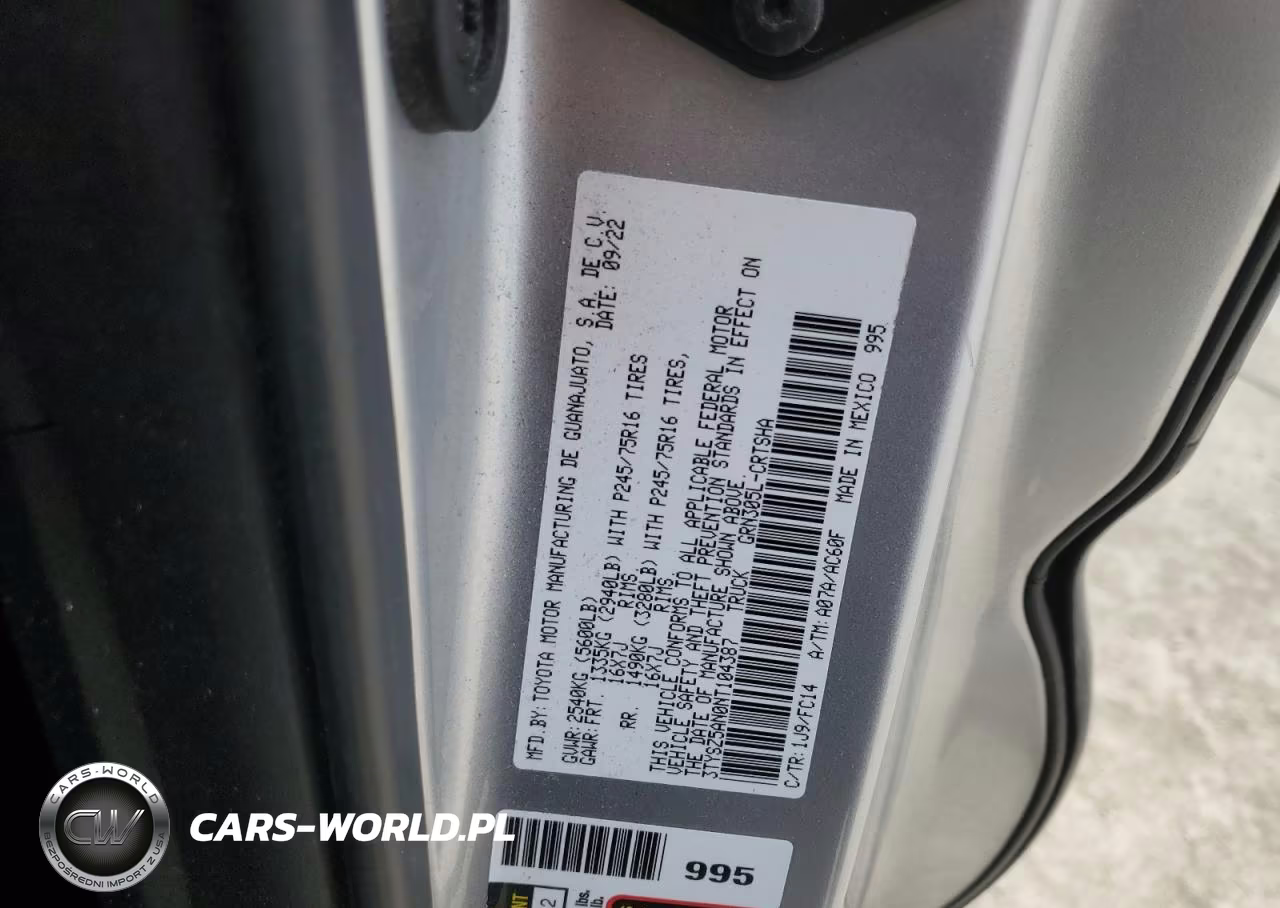 2022 Toyota Tacoma Access Cab VIN:3TYSZ5AN0NT104387 - 12