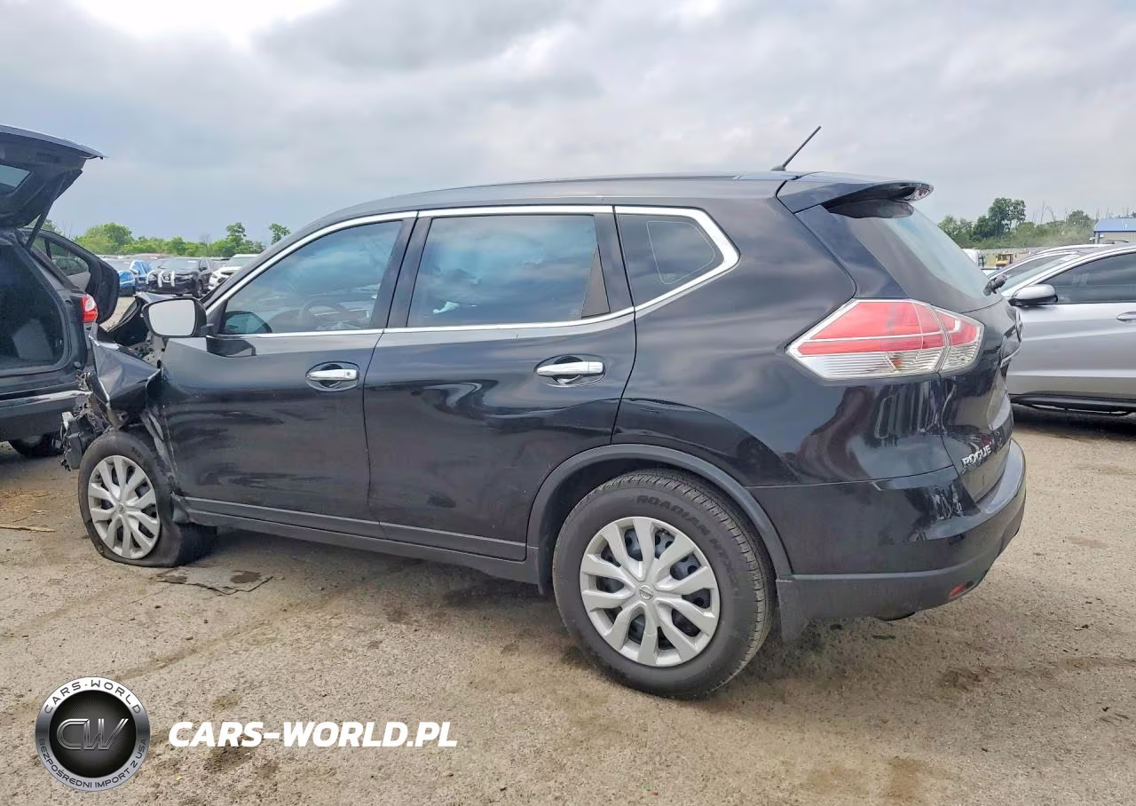 2015 Nissan Rogue S VIN:KNMAT2MVXFP502737 - 2