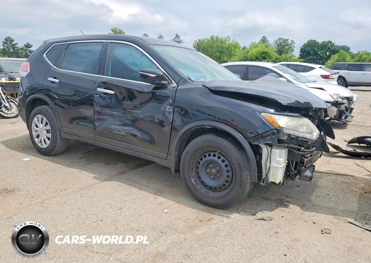 2015 Nissan Rogue S VIN:KNMAT2MVXFP502737 - 4
