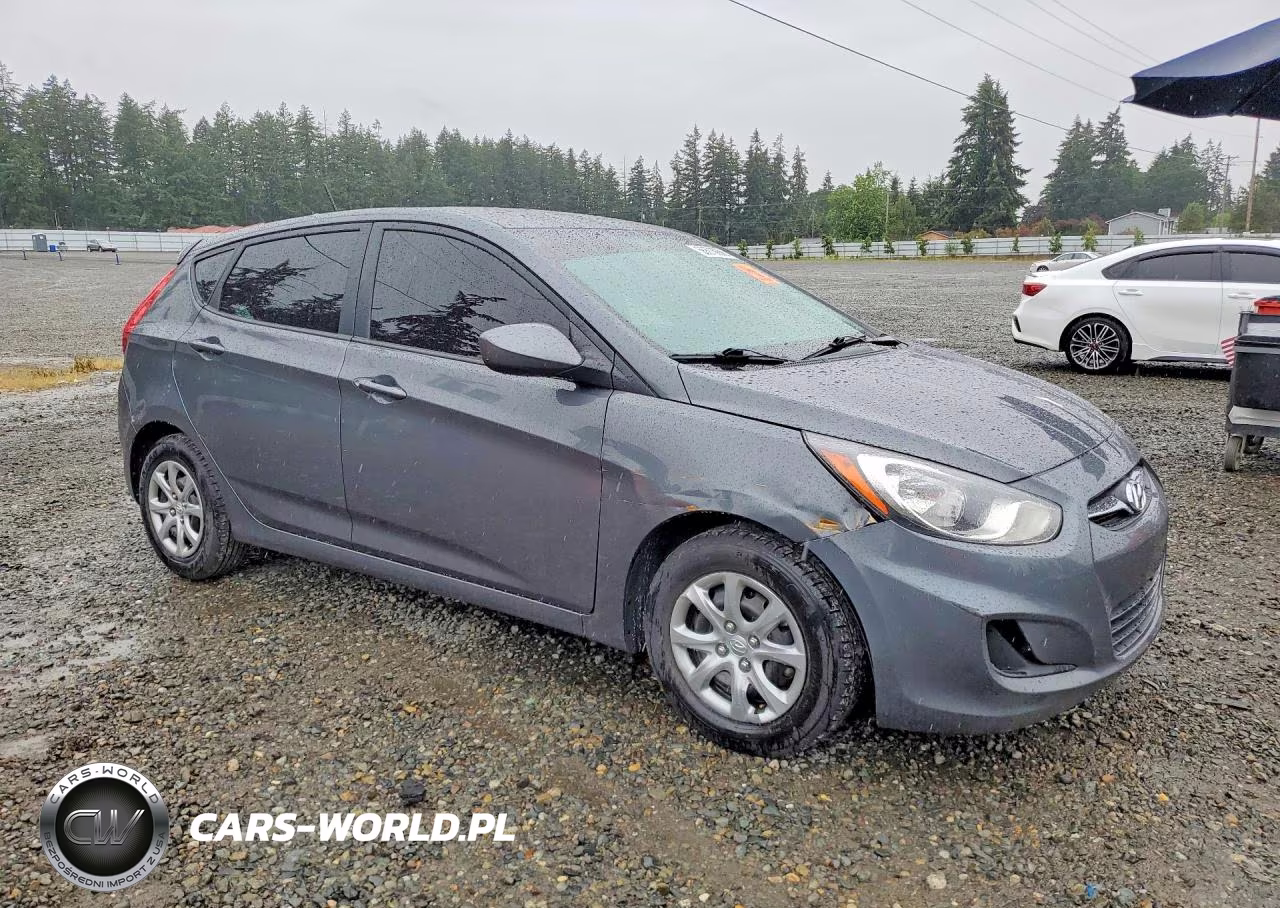 2013 Hyundai Accent Gs VIN:KMHCT5AEXDU066318 - 4
