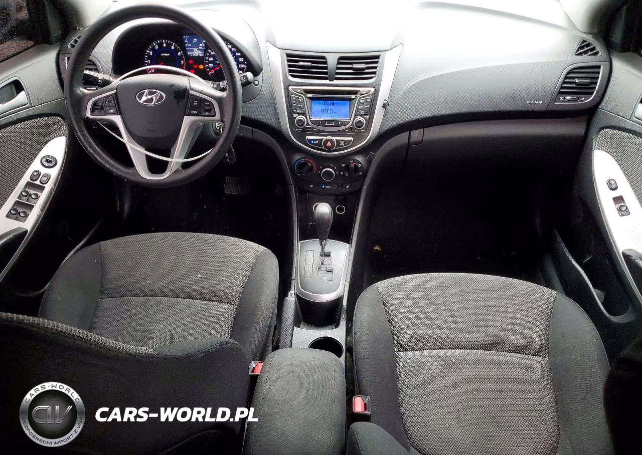 2013 Hyundai Accent Gs VIN:KMHCT5AEXDU066318 - 8