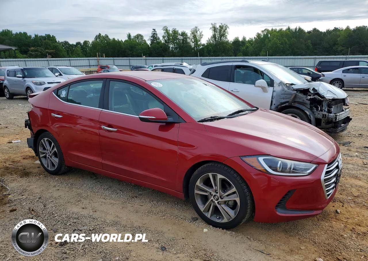 2017 Hyundai Elantra Limited VIN:5NPD84LF2HH187385 - 4