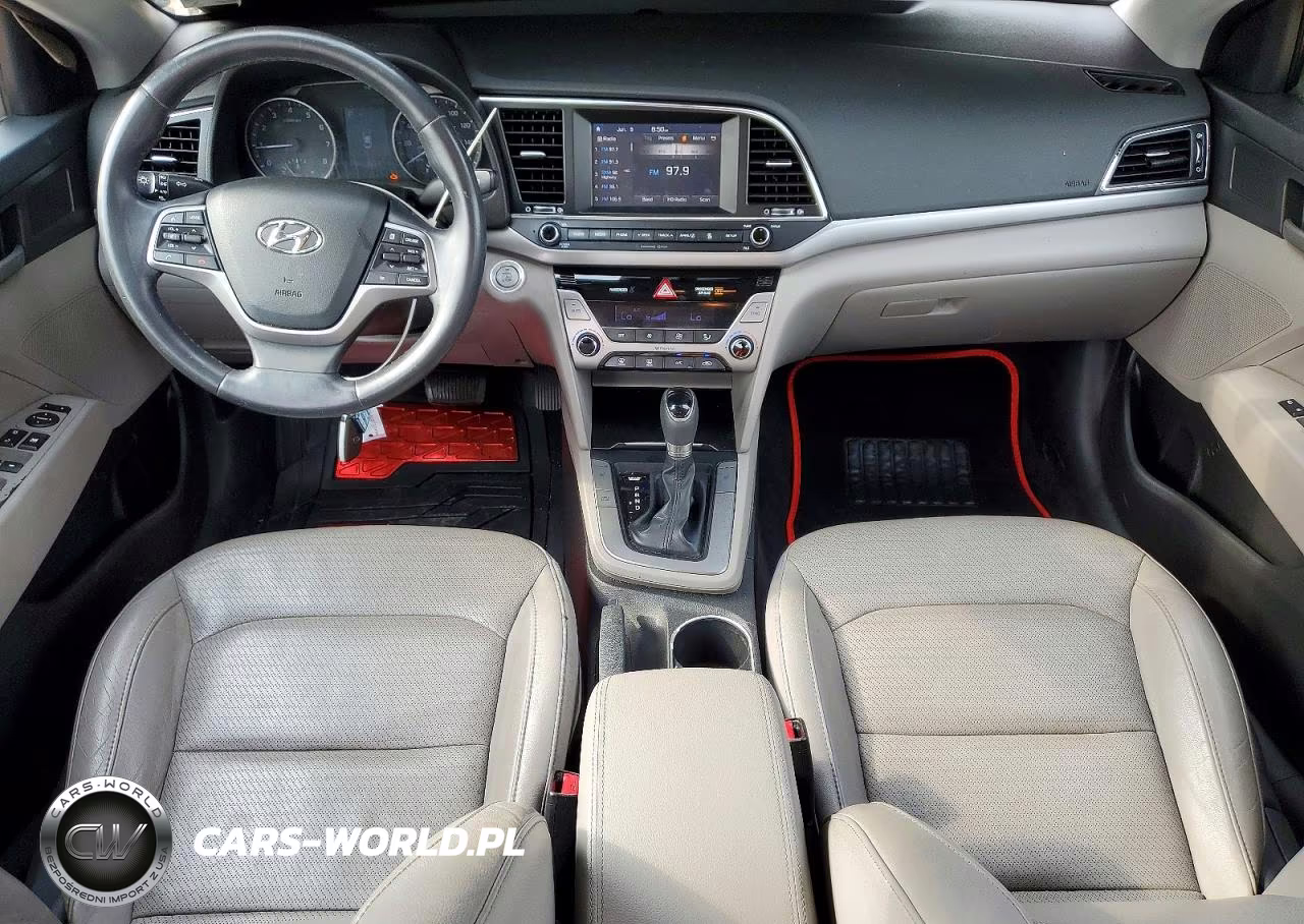 2017 Hyundai Elantra Limited VIN:5NPD84LF2HH187385 - 8