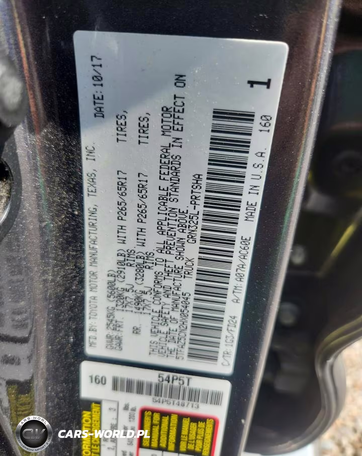2017 Toyota Tacoma Trd Sport VIN:5TFAZ5CN2HX054045 - 12