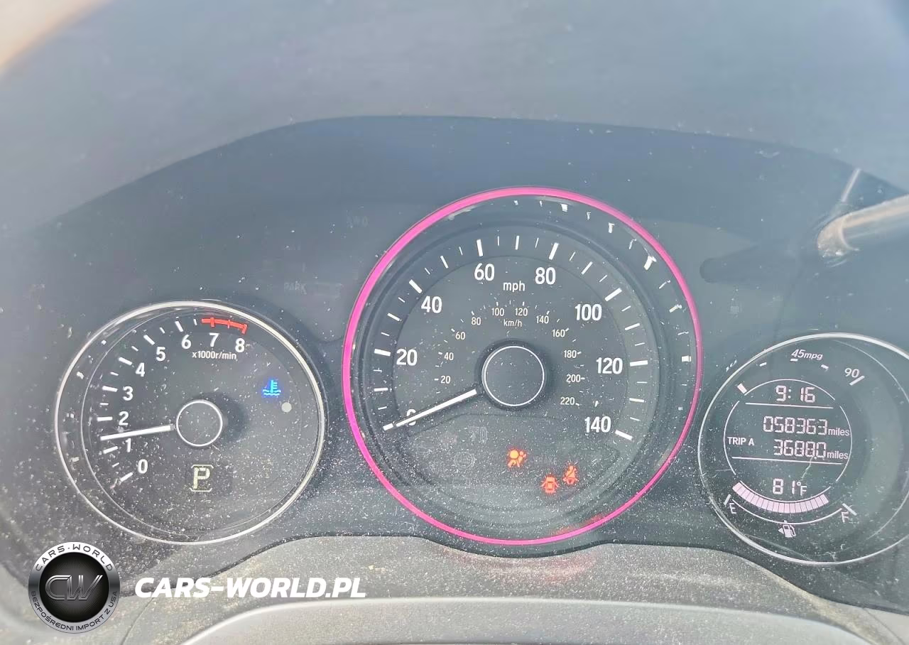 2020 Honda Hr-V Sport VIN:3CZRU6H15LM727982 - 9