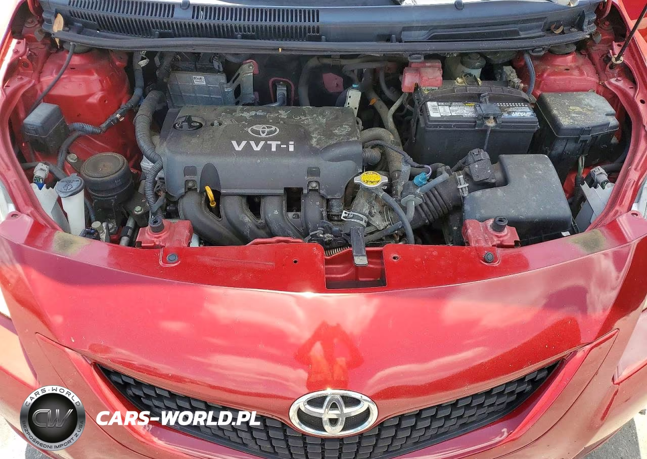 2010 Toyota Yaris Base VIN:JTDBT4K35A1370287 - 11