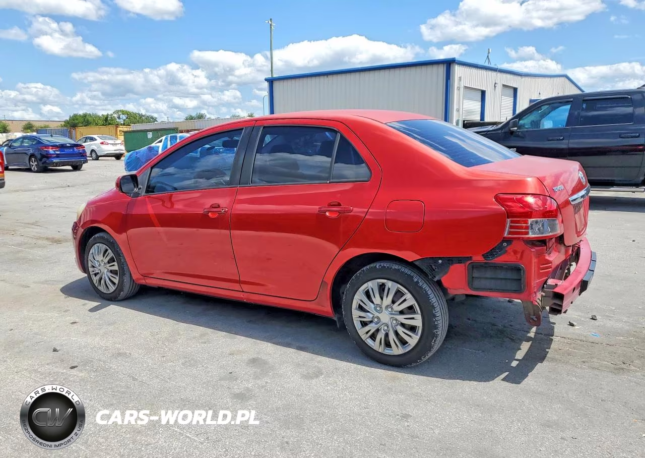 2010 Toyota Yaris Base VIN:JTDBT4K35A1370287 - 2