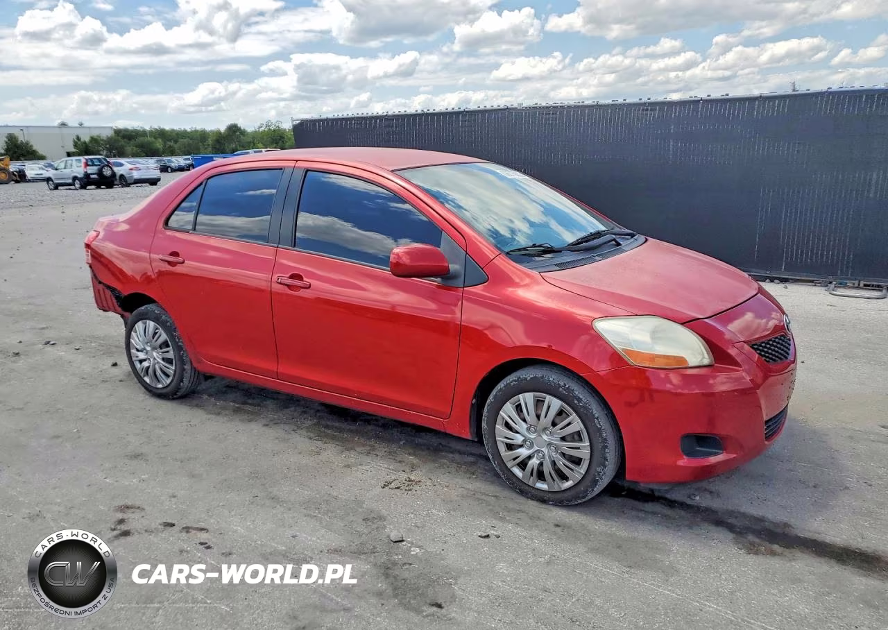 2010 Toyota Yaris Base VIN:JTDBT4K35A1370287 - 4