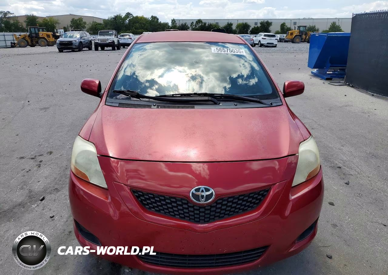 2010 Toyota Yaris Base VIN:JTDBT4K35A1370287 - 5
